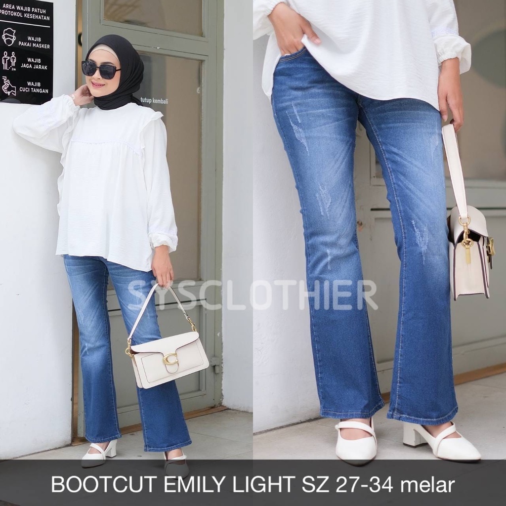 CELANA JEANS WANITA EMILY BOOTCUT JEANS