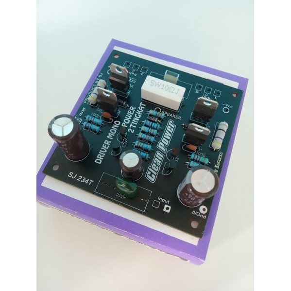 Kitt Power 2 tingkat mono/ driver power ampli