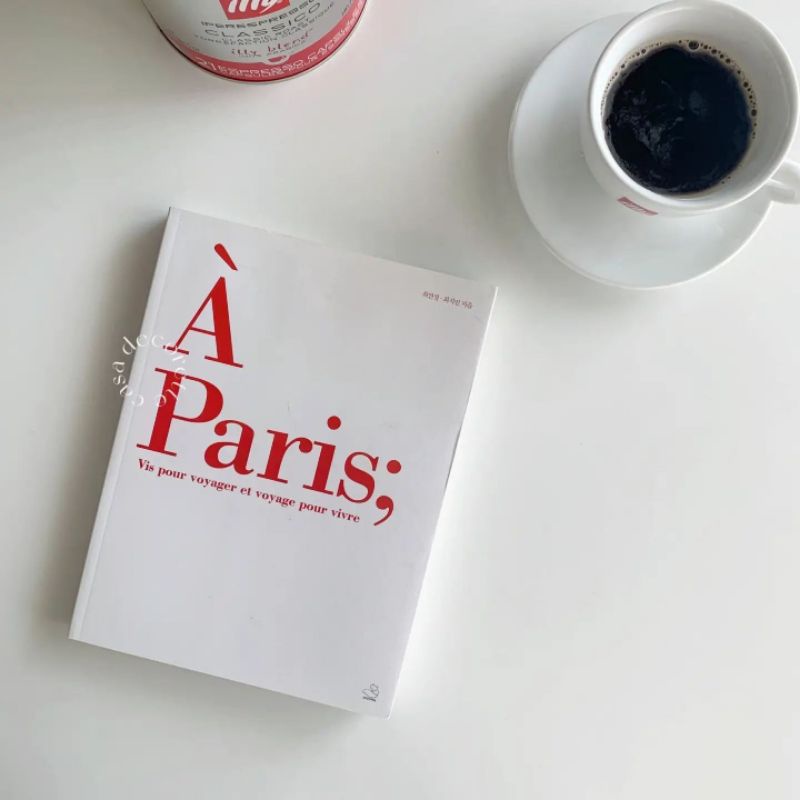 A Paris dummy book | buku palsu untuk decor À Paris aesthetic korea japanese minimalis