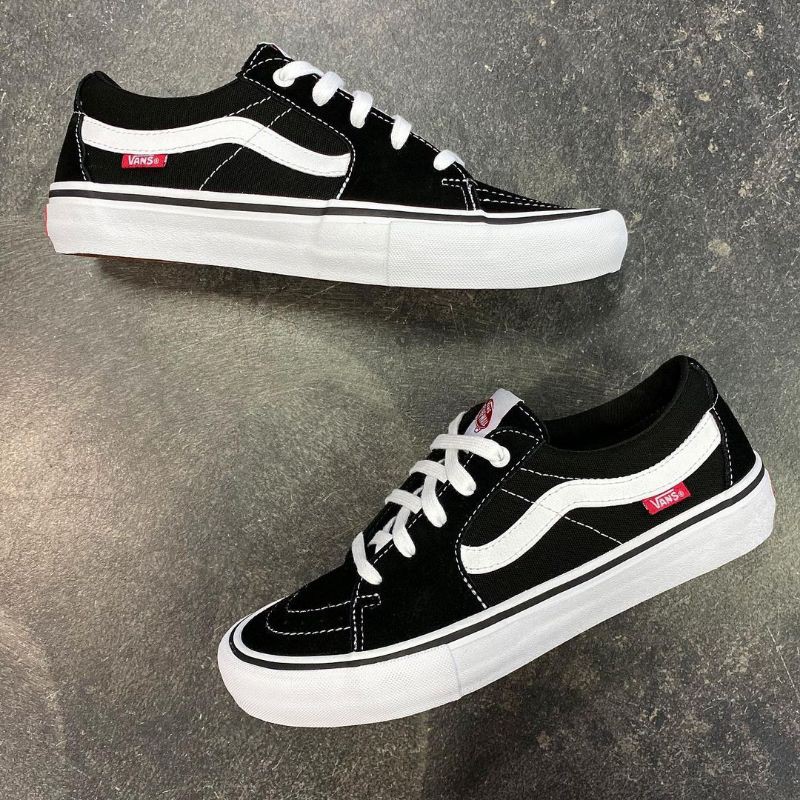 vans sk8 low pro black