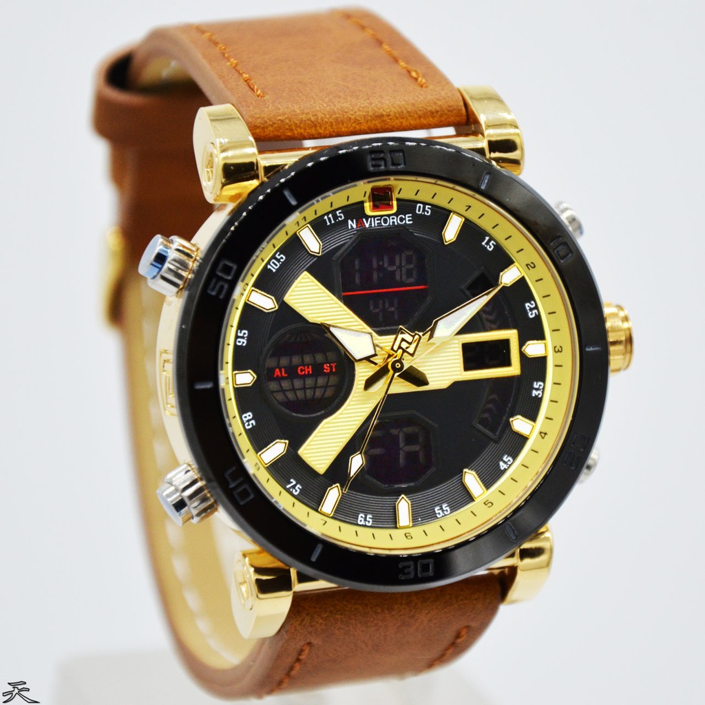 JAM TANGAN PRIA NAVIFORCE ORIGINAL NF-9132M