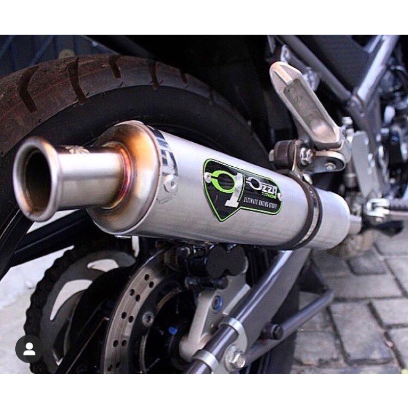 SILENCER KNALPOT SLENCER POLOS BULAT RACING 2-TAK OZZA