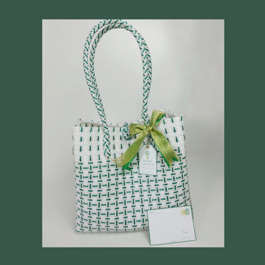 

Packaging Hampers Lebaran Ramadan Premium+Pita+Hangtag/Tas Anyaman/M2