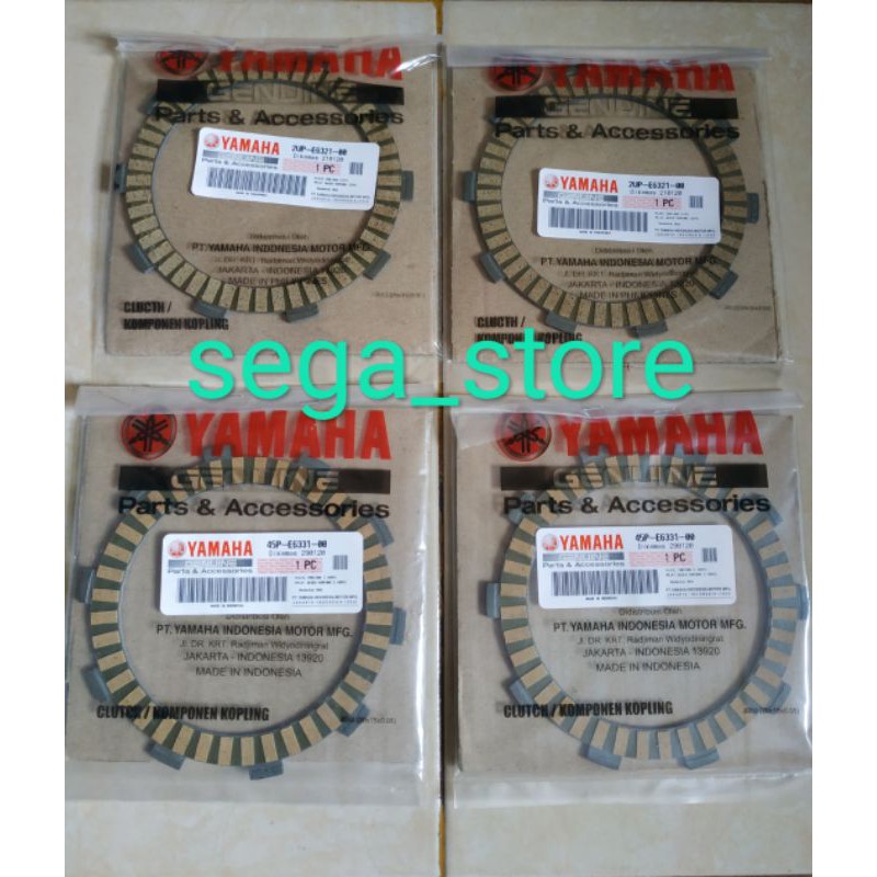 kampas kopling yamaha byson fi set ori original YGP 2UP-E6321-00 45P-E6331-00