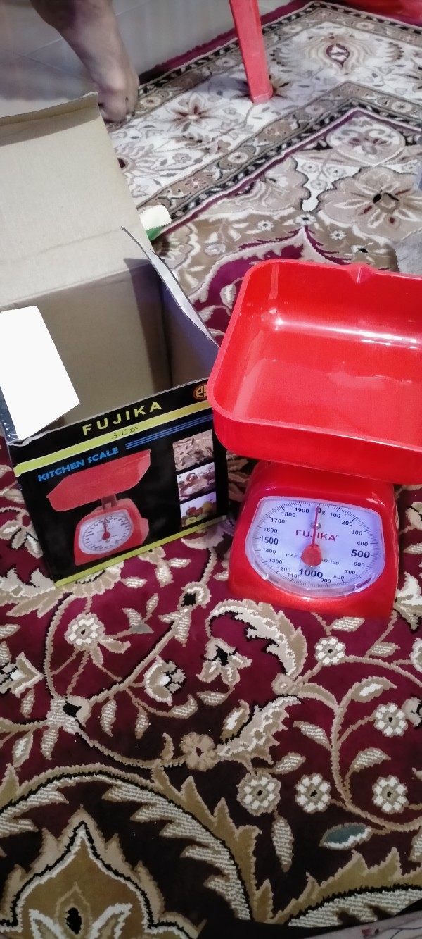 Timbangan Dapur Murah Analog Merk Fujika 2kg & 5kg