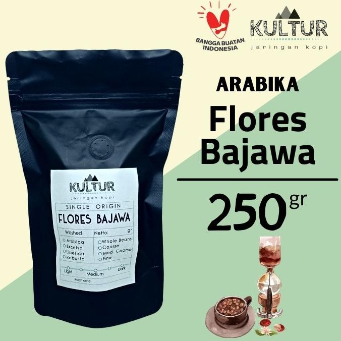 

[ COD ] COFFEE BEAN BIJI KOPI ARABIKA FLORES BAJAWA PREMIUM 250 GR BOOM SALE Kode 388