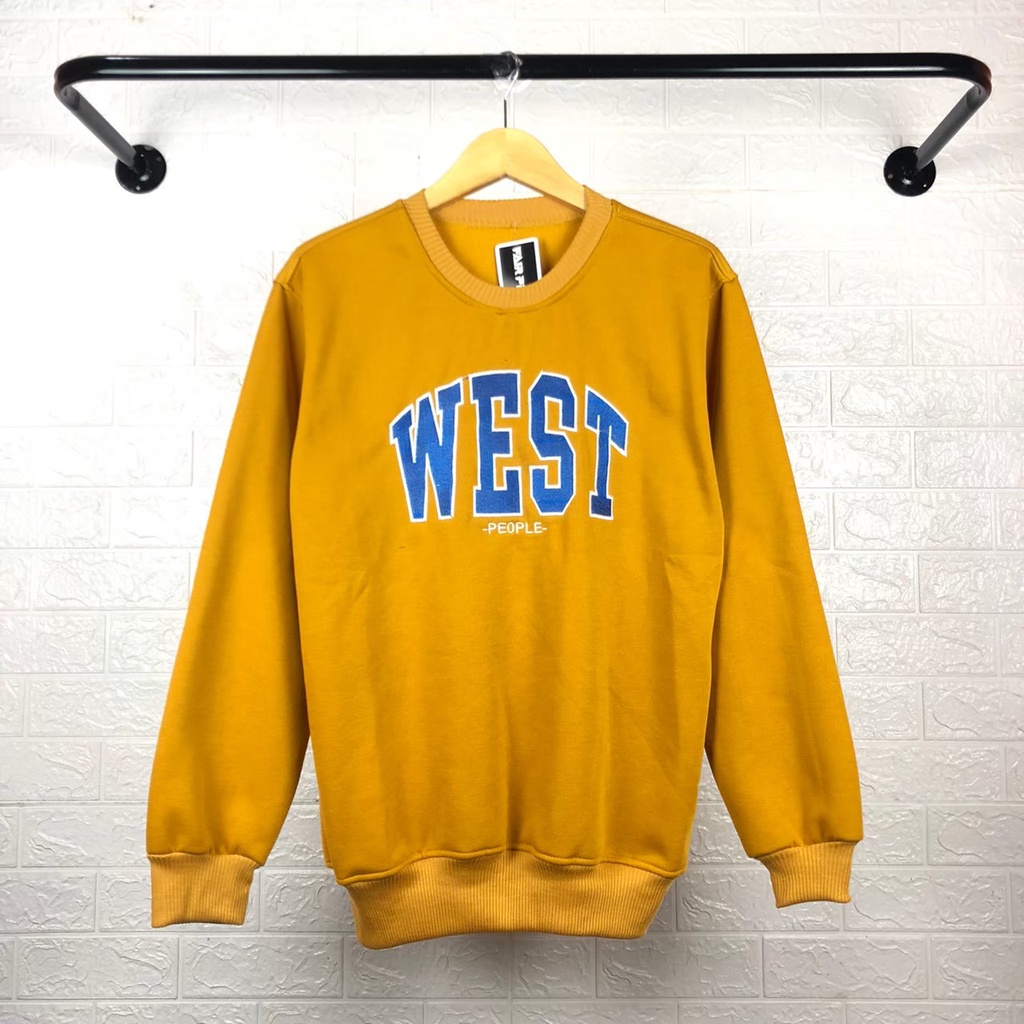 Sweater Crewneck West South North Easy | SWEATER WANITA WEST - SWEATSHIRT WEST - JAKET WEST - CREWNECK WEST