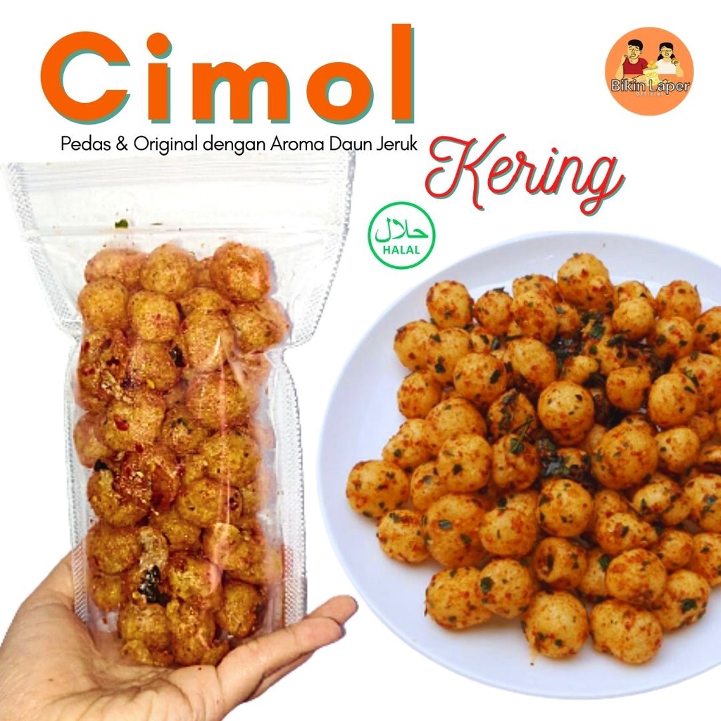 

CIMOL KERING PEDES DAUN JERUK 100 gram | SUPER RENYAH