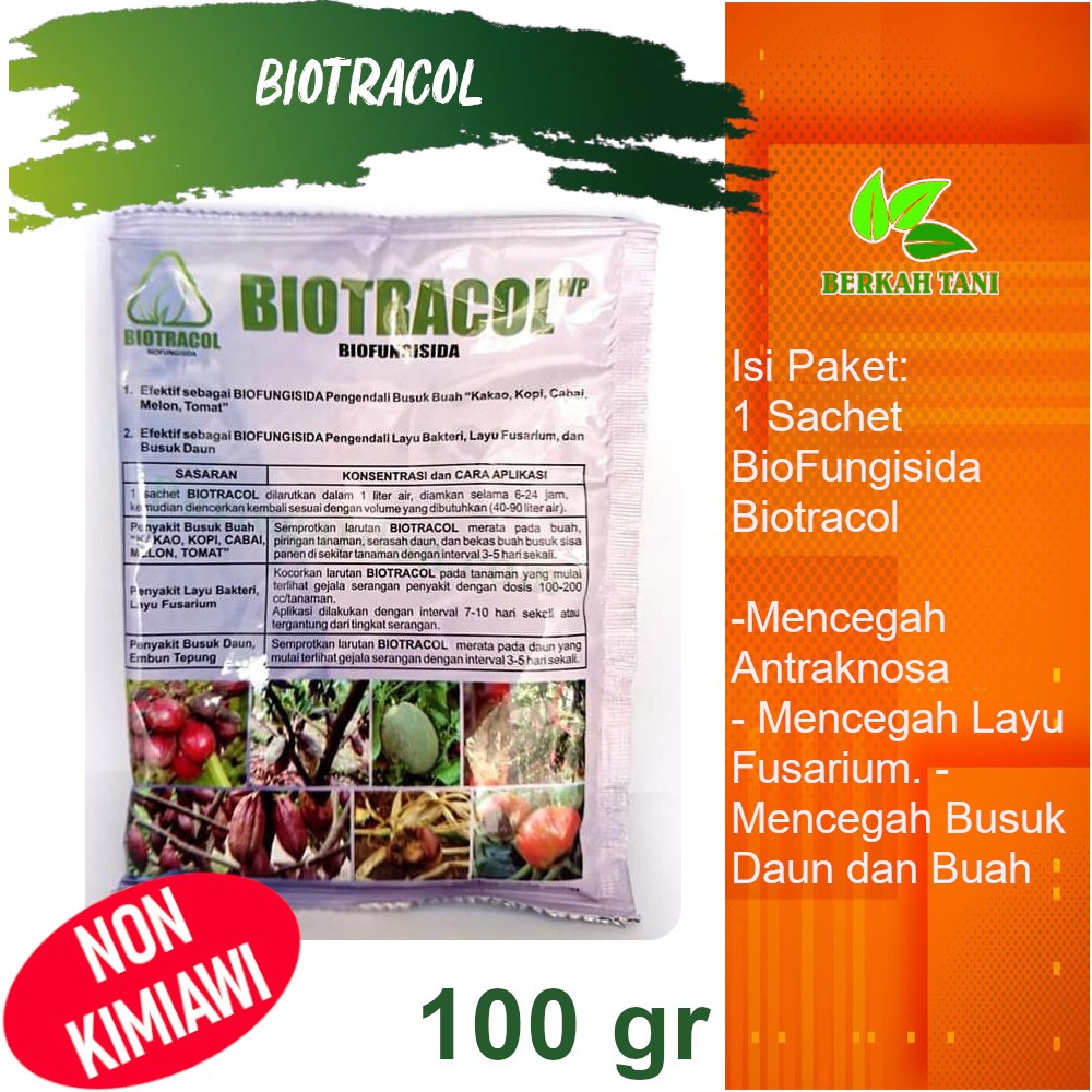 Jual Biotracol Gram Fungisida Organik Antraknosa Shopee Indonesia