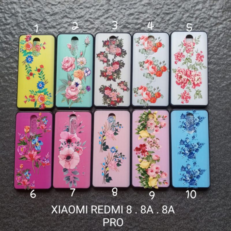 Case gambar Xiaomi Redmi 8 . 8A . 8A pro motif cewek soft softcase softshell silikon cover casing kesing housing