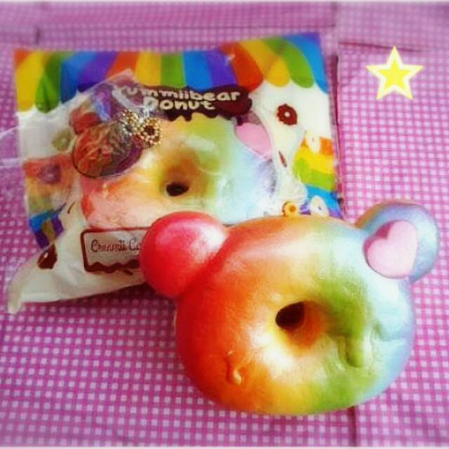 Yummiibear rainbow donut