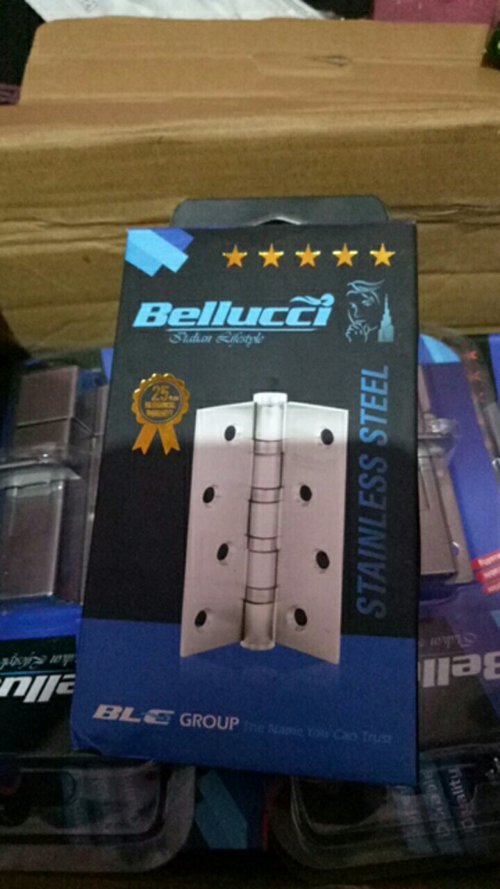 Engsel Pintu Stainless Sus304 Bellucci 4 Engsel Pintu 4 Bellucci Sus304