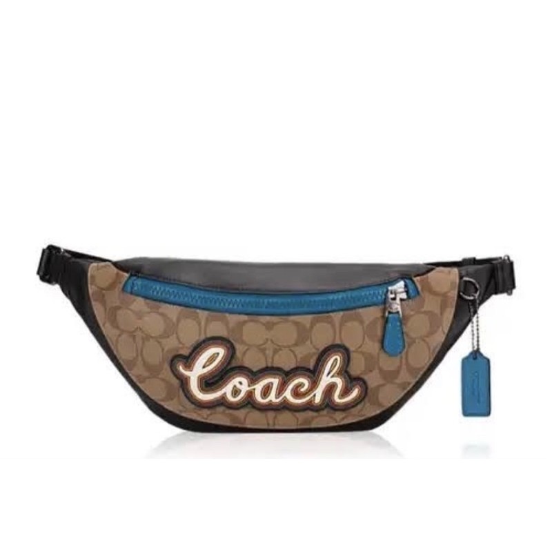 COACH Warren Belt Bag in Canvas With Coach Script