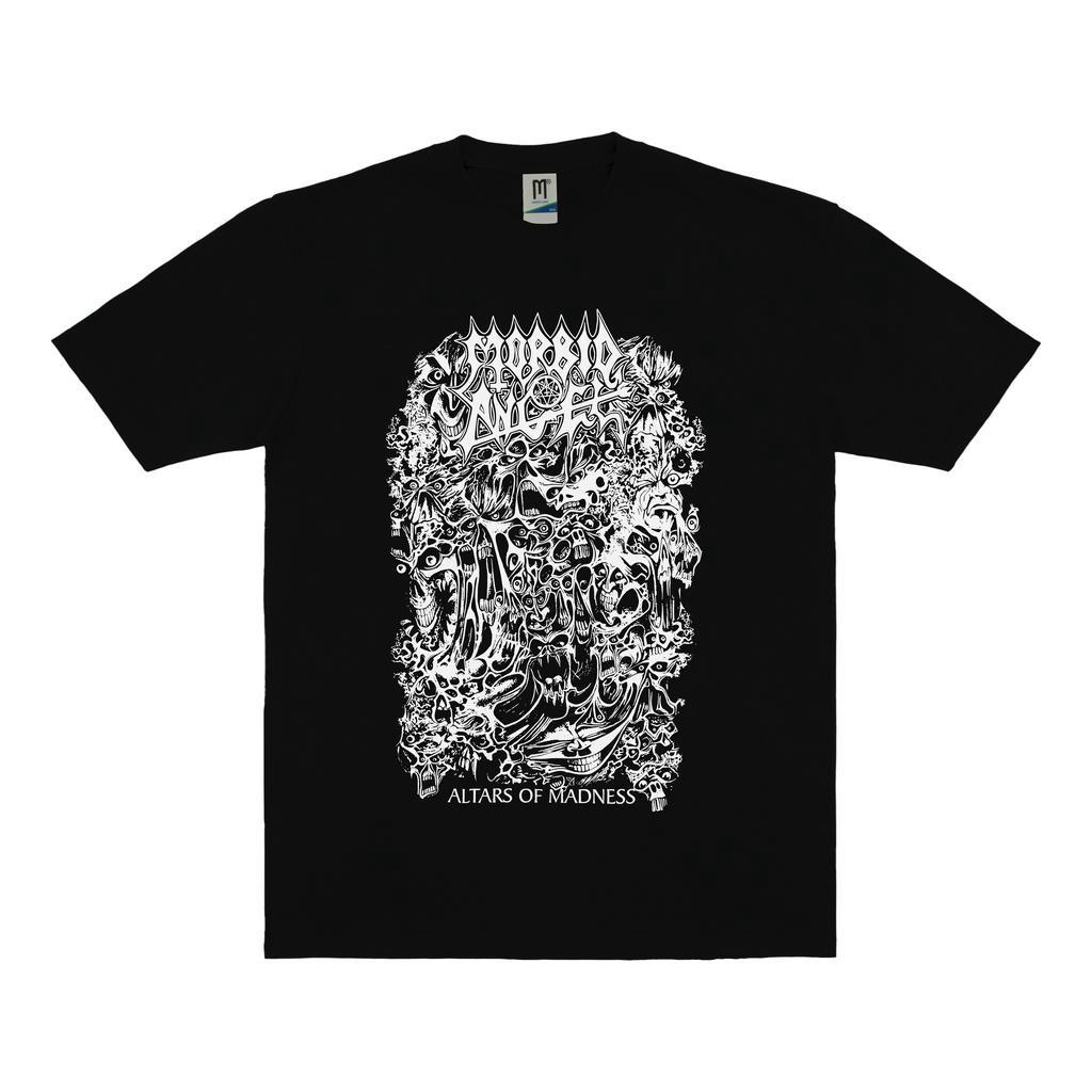 KAOS BAND MORBID ANGEL ALTARS OF MADNESS VINTAGE | T-SHIRT BAND MORBID ANGEL | MORBID ANGEL HITAM
