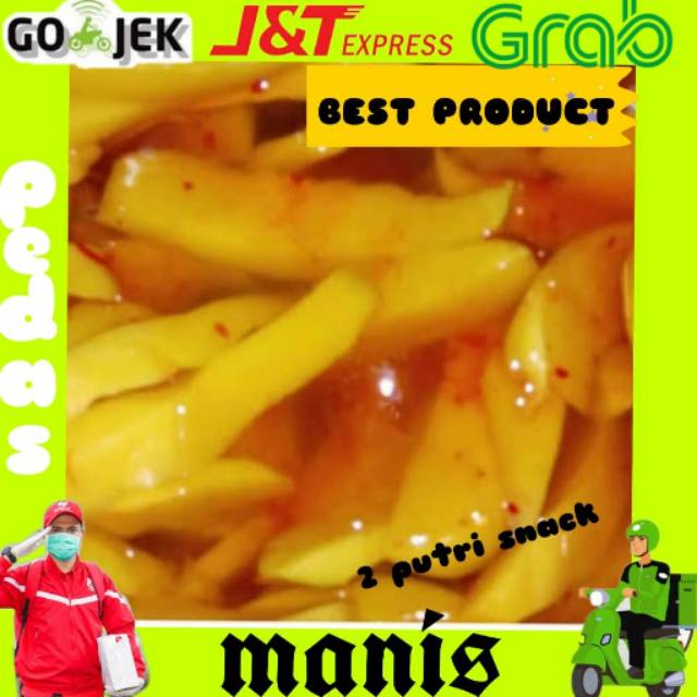 

Manisan mangga basah pedes 500gr