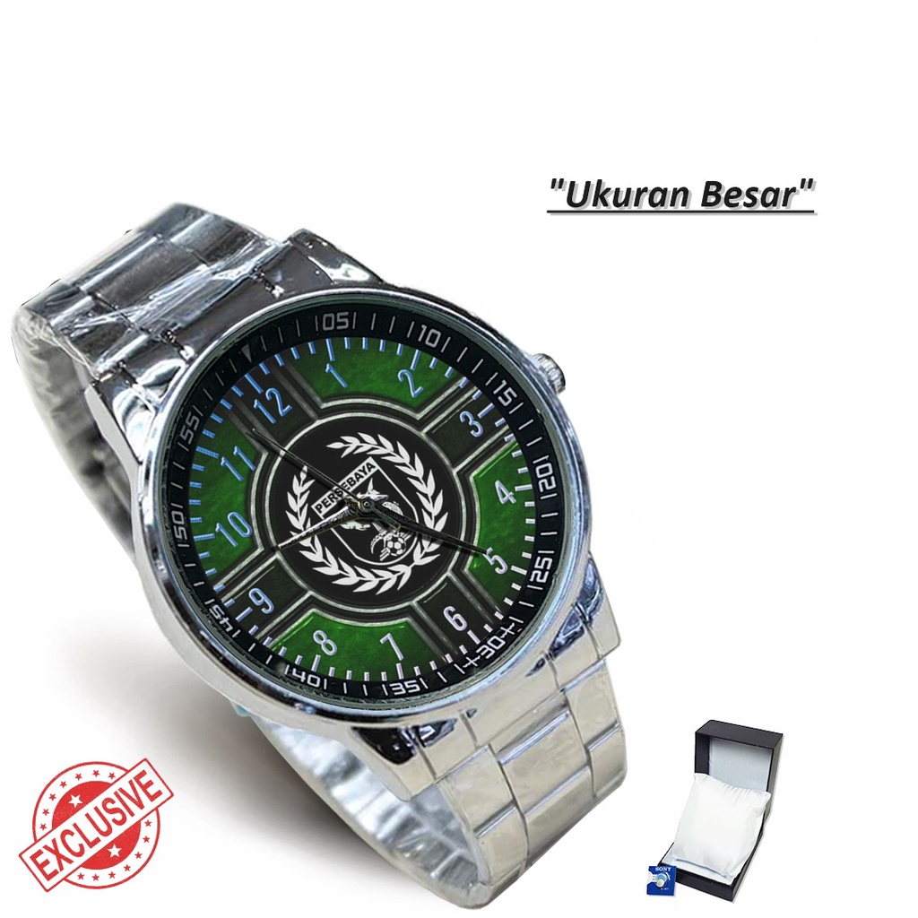 Jam Tangan Rantai Couple PERSEBAYA SURABAYA 06 (Awesome)