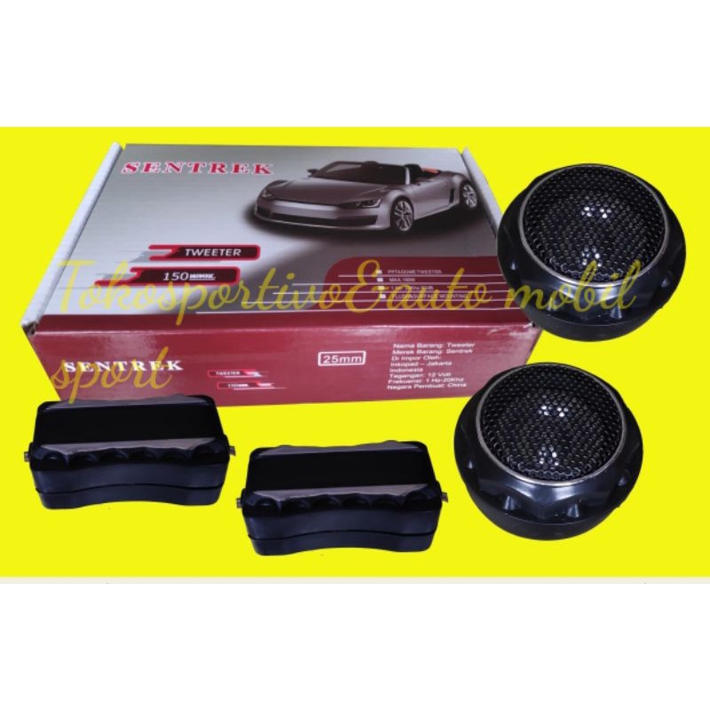 Tweeter audio mobil Twitter speaker mobil sentrek 150watt tweeter mobil universal Twitter interior