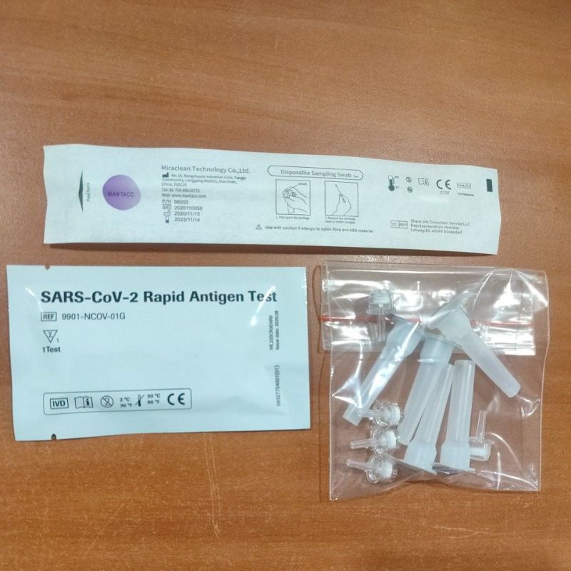 Rapid Antigen Test Roche exp 2022.12.06 manufactures by : SD Biosensor