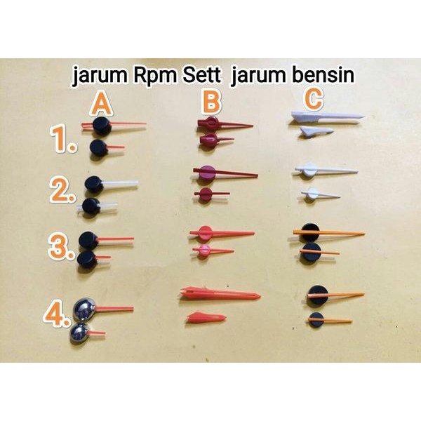 Sale Jarum Speedometer Jarum Indikator Spedo Bensin Set Km Spido Universal Motor Honda Yamaha Suzuki