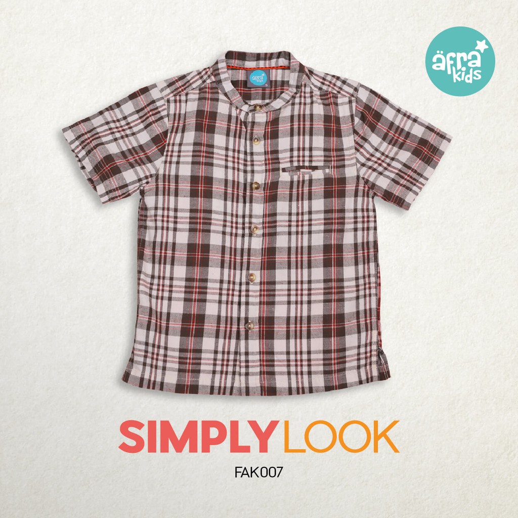 Baju Koko Anak Afrakids AFRA - FAK007 - Baju Muslim Anak