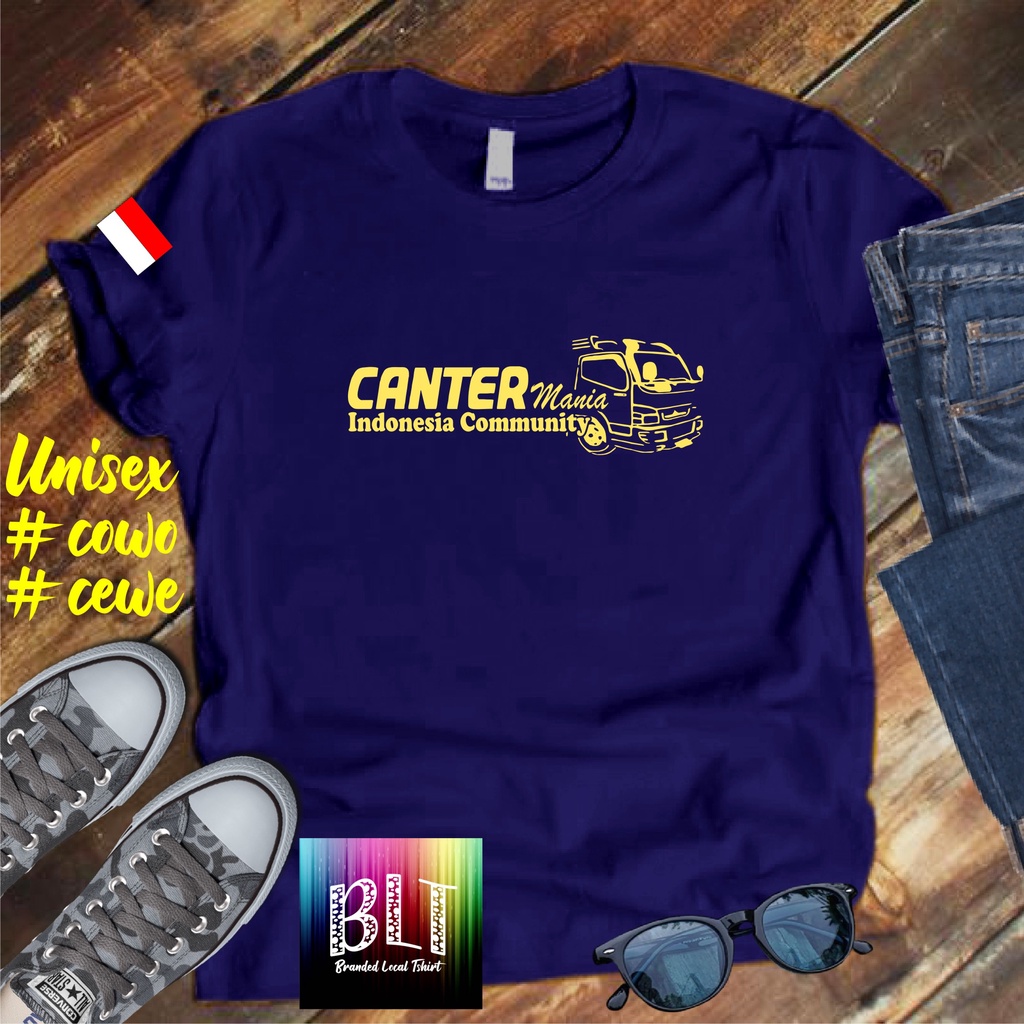 Cod/Kaos CANTER MANIA INDONESIA COMMUNITY BENDERA/Kaos Terlaris Kualitas Terjamin Kaos Pria Distro Hits2022/Kaos Murah Kaos Cotton 30s Kaos katun/Kaos Bergambar Kaos Distro Kaos Pria Dan Wanita Kaos Kata2 Lucu Kaos Viral/Kaos Promo/Best Seller