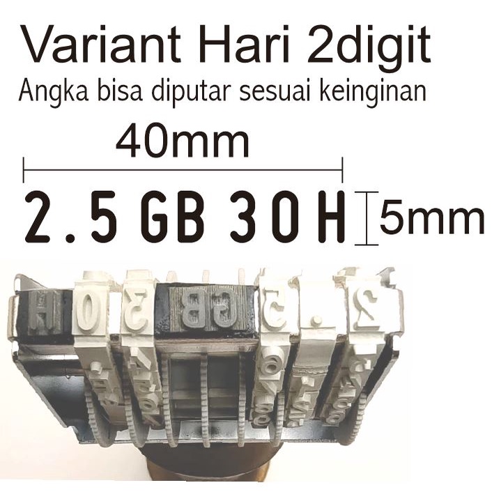 

Stempel Angka Custom Kartu Perdana/Voucher Paket Data Trodat Ini