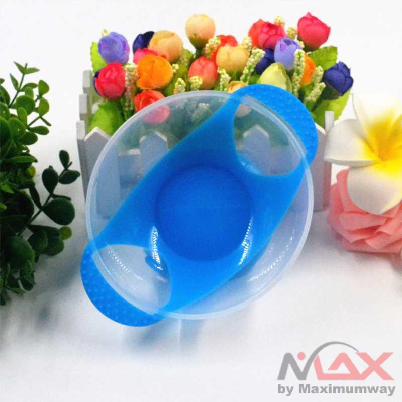 Mangkuk Bayi nempel di meja Anti Tumpah meja plus Sendok Alat makan bayi piring bayi mangkok BABIES Mangkuk Makan Bayi Batita Suction Bowl - PP13M Baby Sucker Bowl Children's Tableware Baby Learning Dish with Bowl Set PP Temperature Sensing Baby Feeding