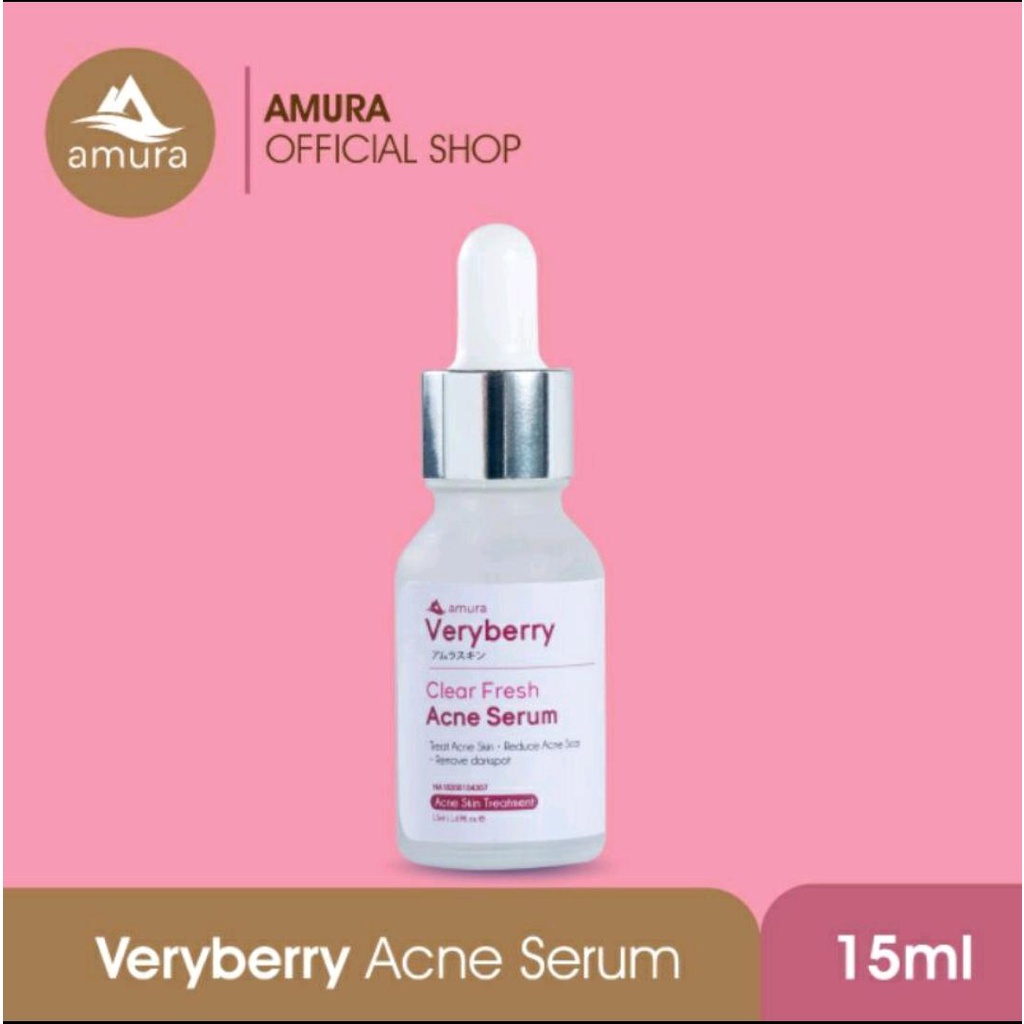 Acne serum (amura expert) kemasan terbaru
