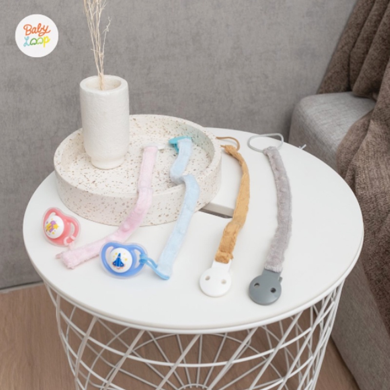 BABY LOOP Pacifier Clip Tali Empeng Teether Gantungan Dot BABYLOOP Gigitan Bayi Babymaniashop