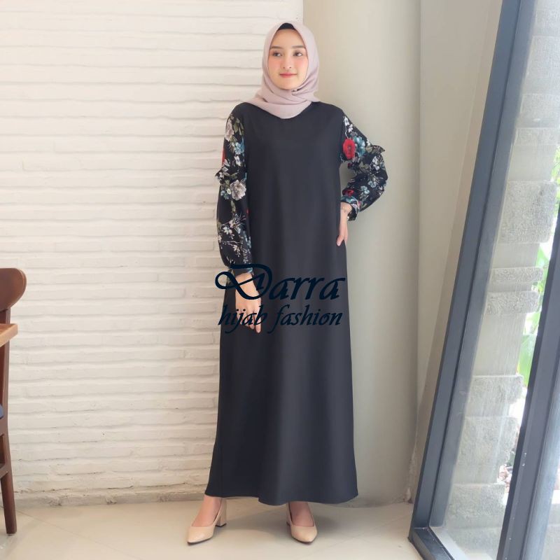 GAMIS AGNES FASHION MUSLIM MAXI DRESS TERBARU BEST SELLER PROMO DARRA FASHION