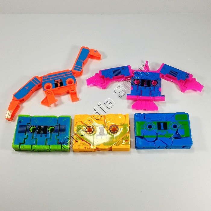 Kaset Robot Dino Mainan Unik Kaset Bisa Berubah Bentuk Dinosaurus