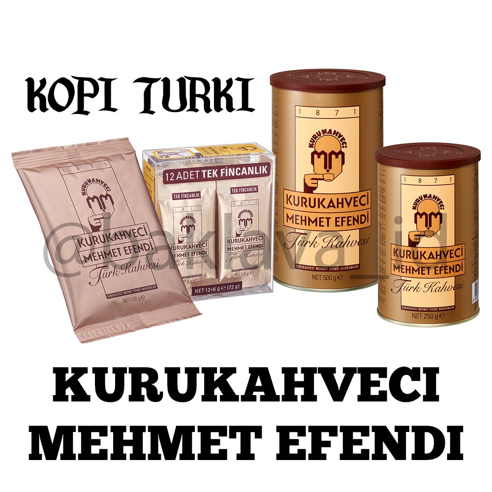 

Kopi Kurukahveci Mehmet Efendi Original Turki
