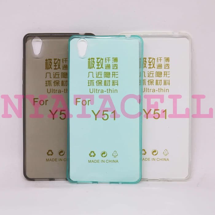 Case Ultrathin Vivo Y51L Y51 /Ultra Thin/Softcase/Casing/Slim/Cover dari Asesoris HP Ku..
