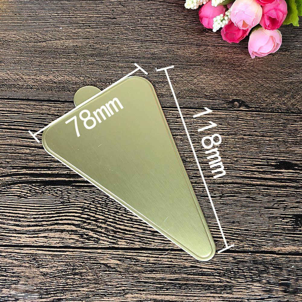 Solighter Cake Board Triangle Pastry Display Nampan Dessert Kue Tart Segitiga