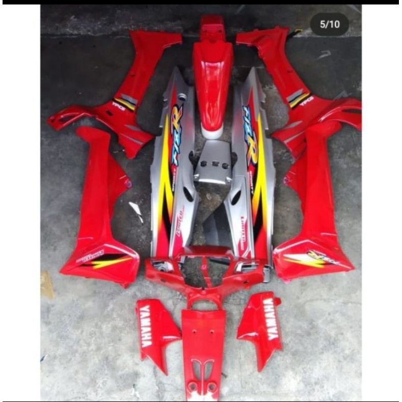 full body Alus Yamaha F1ZR warna merah silver