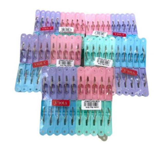 [20pcs] Jepit Baju Warna Grosir/jepitan Baju Ring/jepitan Jemuran Loundry Dry Clips