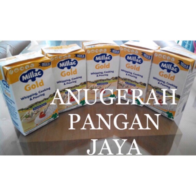 

Whipping Cream Millac Gold 1 karton