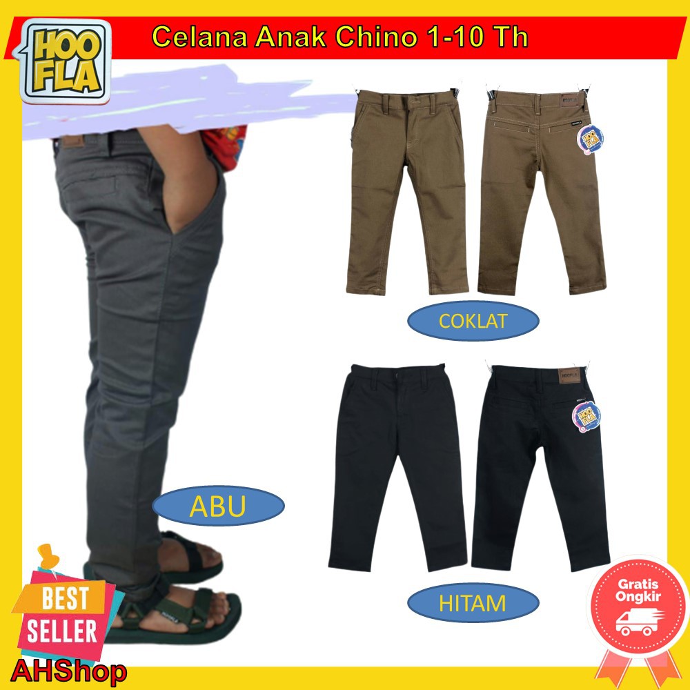 Hoofla Kids Celana  Chino  Anak Laki Cino Panjang Cewe Kuat 