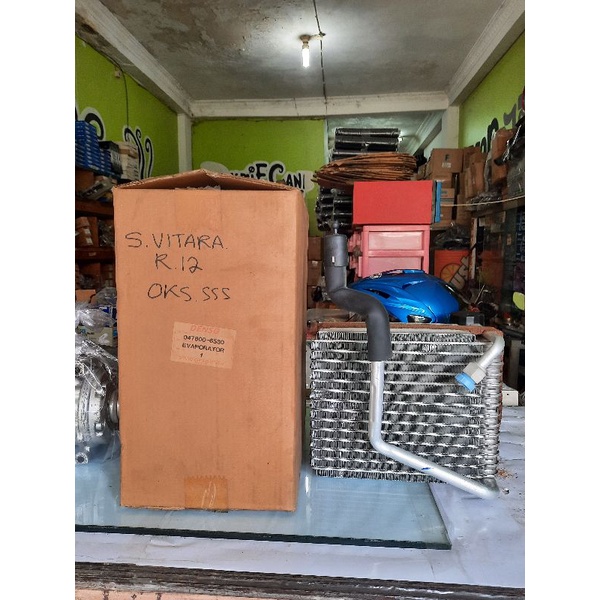 Evaporator Evap Cooling Coil AC Mobil Suzuki Vitara R 12 Original Denso