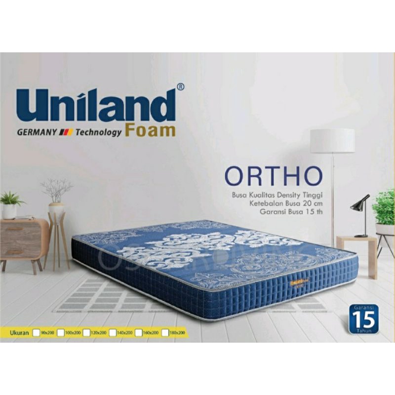 Kasur Busa Uniland Rebounded Ortho 180x200 cm Tebal 20 Cm Orthopedic Rebondit