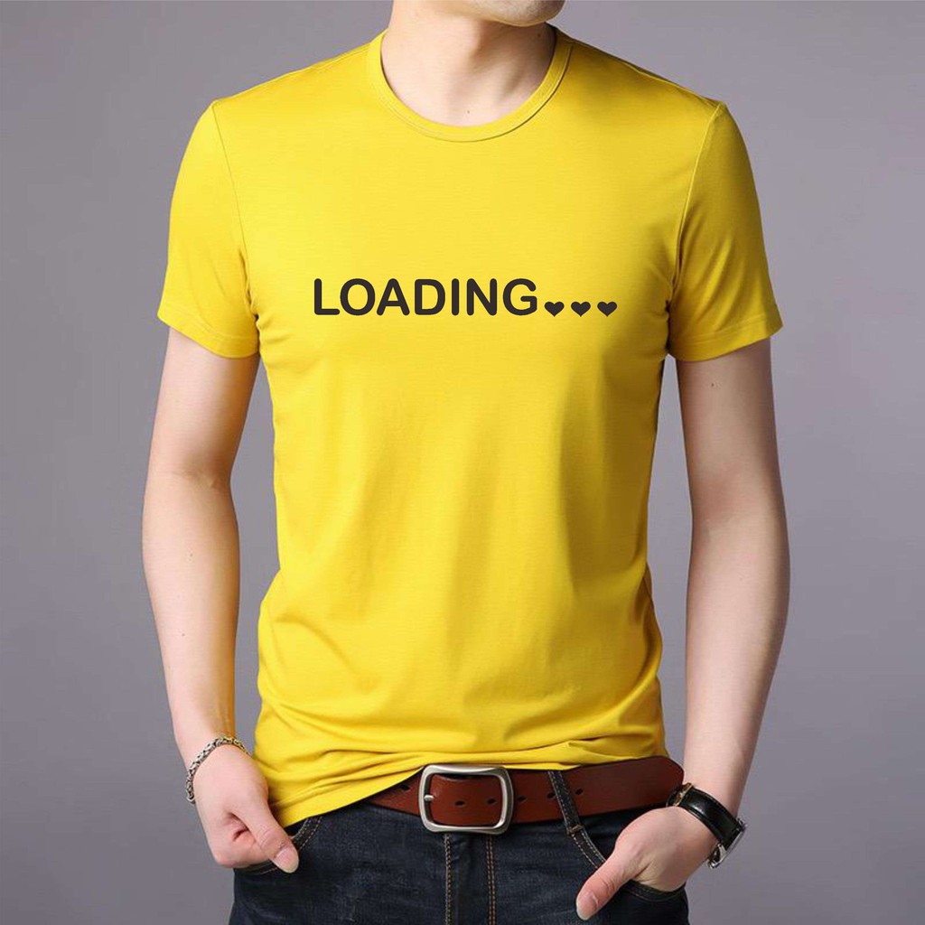 BS/COD/BAJU KAOS TANGAN PENDEK LOADING PRIA REALPICTURE