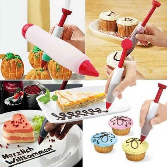 Ready Pensil Gambar Dekorasi Hias Makanan Kue Roti