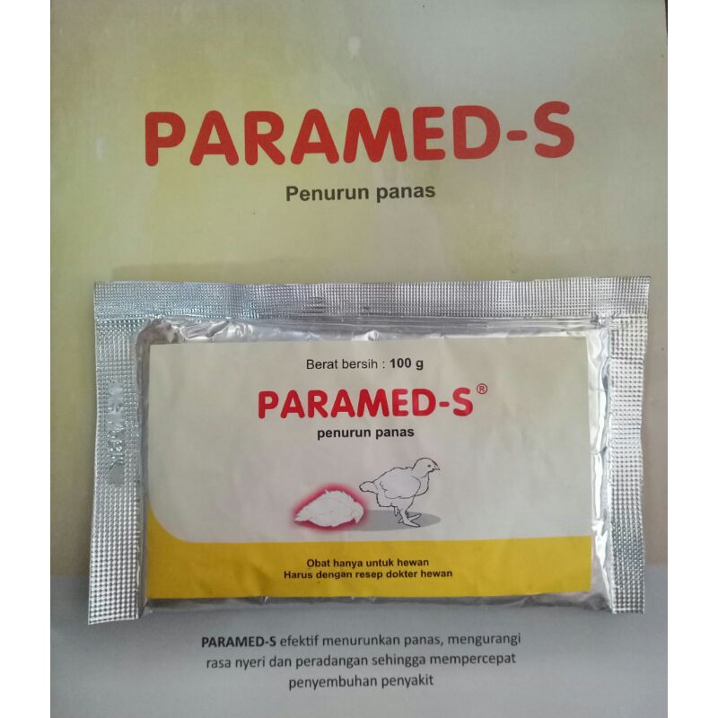 obat ayam penurun panas paramed-s