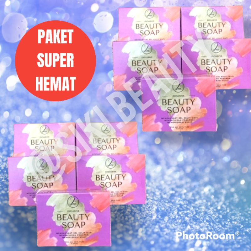 Zarv Exclusive Beauty Soap Sabun Pemutih Dosting Bpom (10pcs)