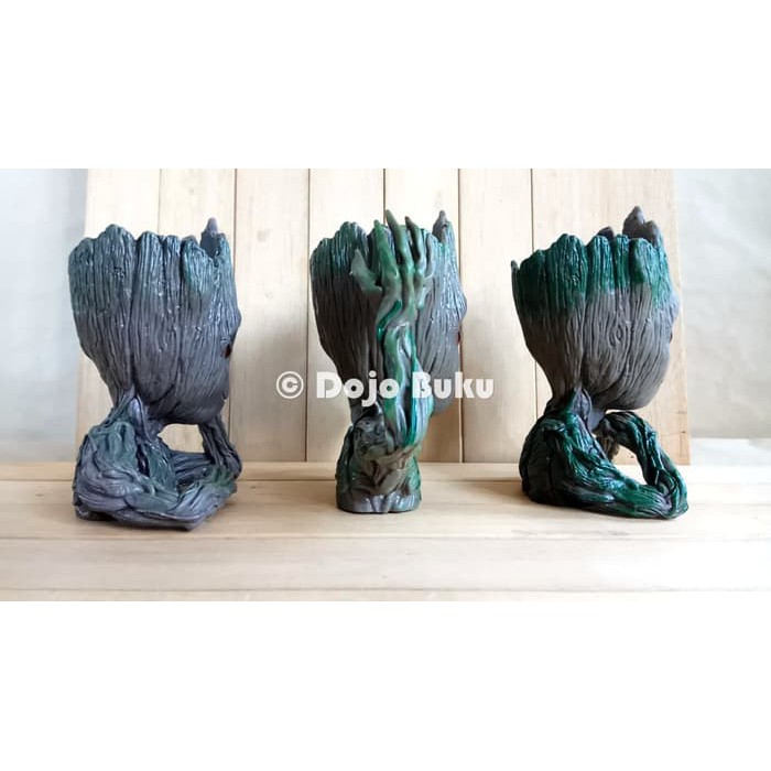 Baby Groot Flower / Pencil Pot Aksesoris Meja Guardian of the Galaxy