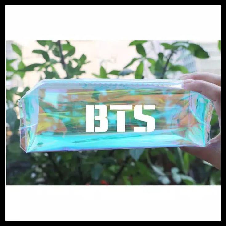 

Tempat Pensil Kpop Transparan Pencil Case Korea Bts Exo Nct Twice - Exo