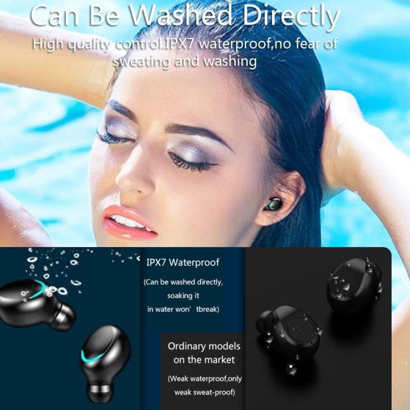 Earbuds Headset Profesional True Wireless - EARPHONE Pro TWS Hedset Bluetooth Super Transmisi 10 M
