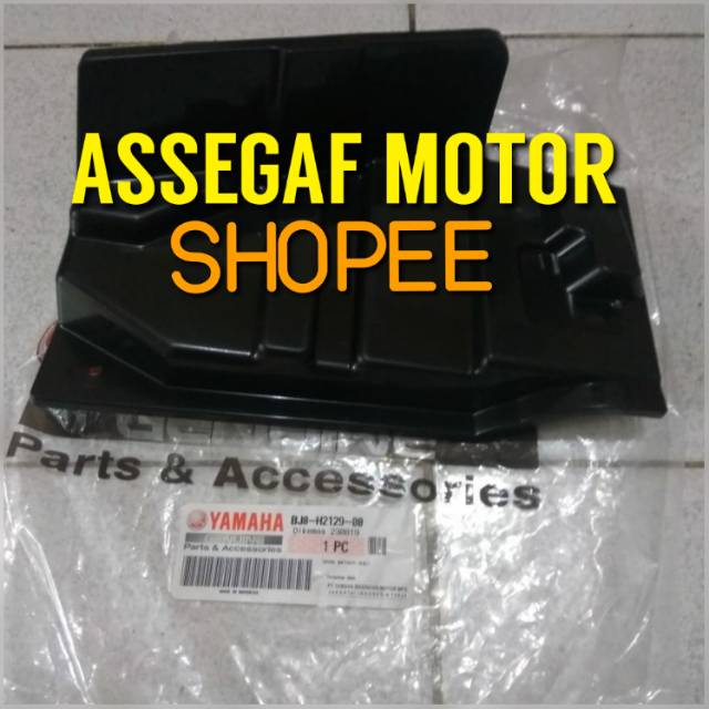 COVER BATTERY AKI YAMAHA FINO 125 ASLI ORIGINAL YAMAHA