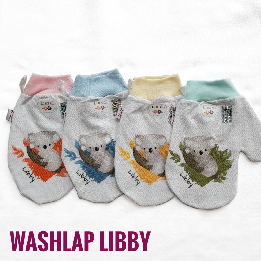 Libby Waslap Bayi / Miyo Waslap Bayi Waslap Mandi Bayi Bahan Lembut