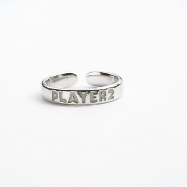 Cincin 925 Silver Luminous Desain Pemain Game Untuk Hadiah Valentine